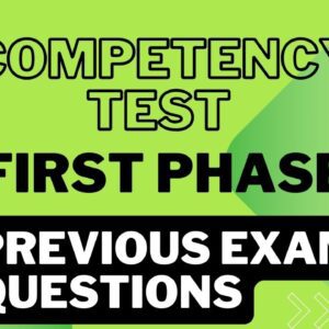 Competency Test Online Mock Test